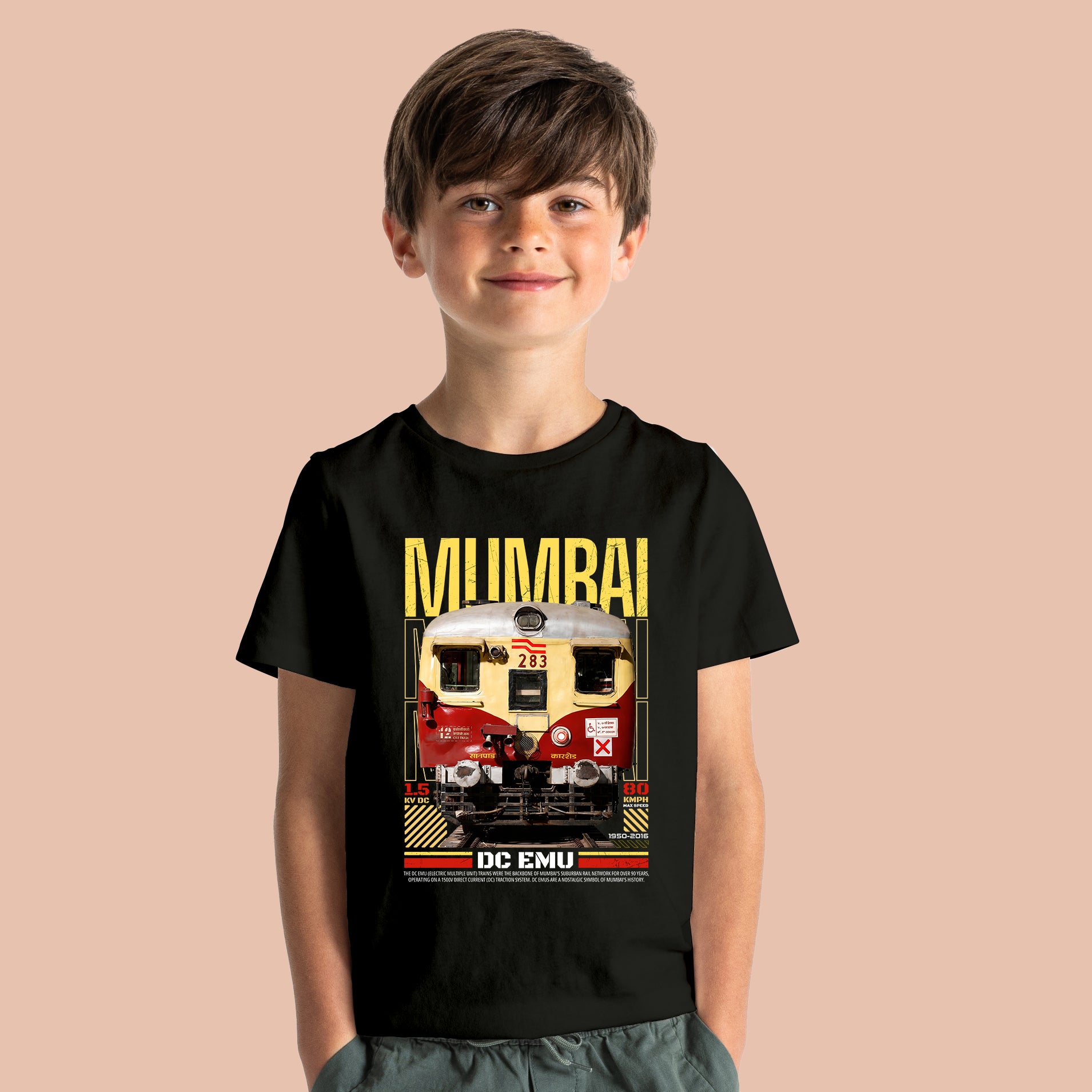Mumbai DC EMU Kids T-shirt