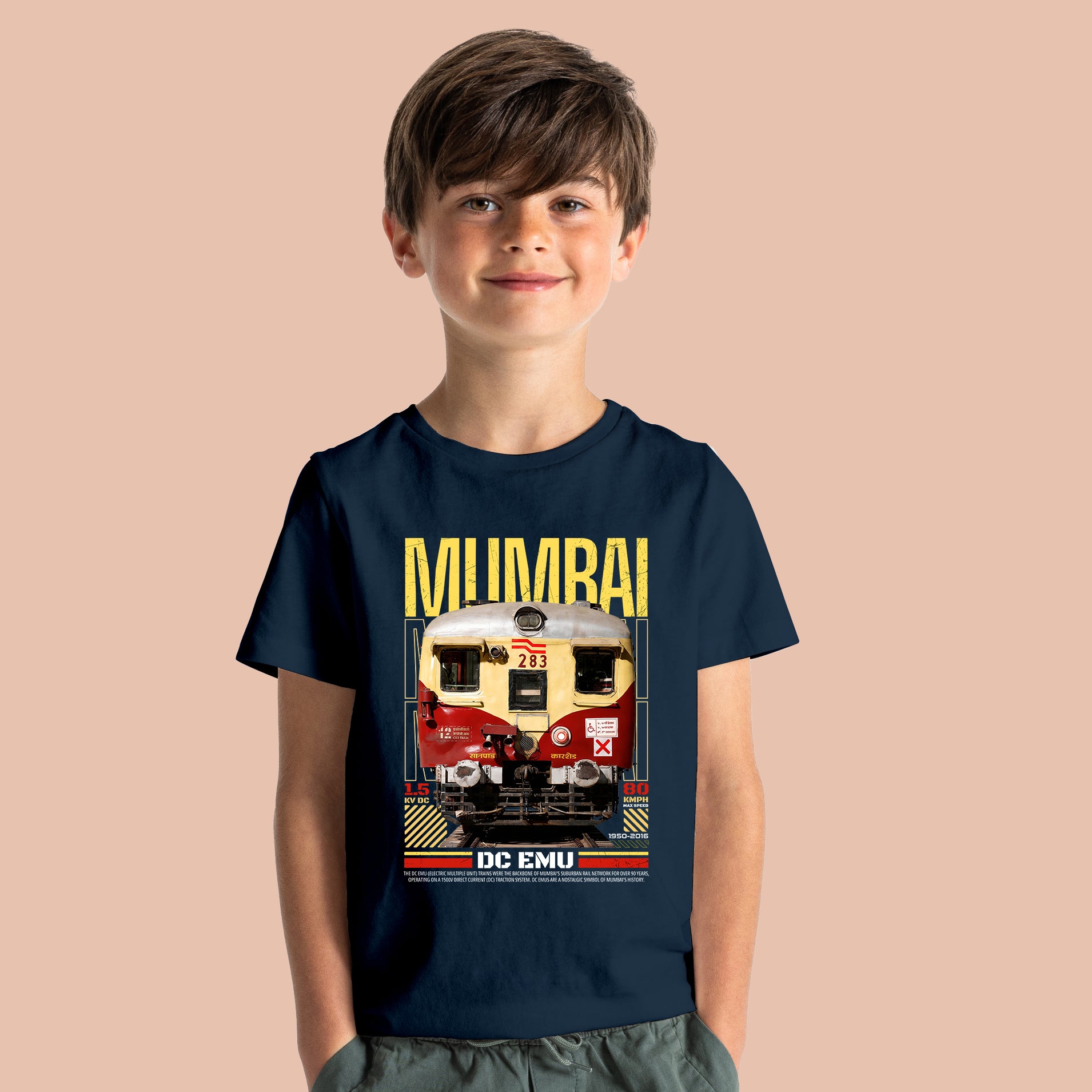 Mumbai DC EMU Kids T-shirt