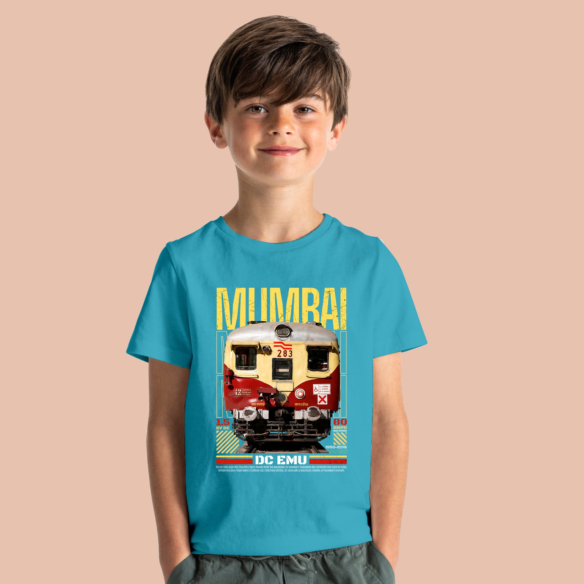 Mumbai DC EMU Kids T-shirt