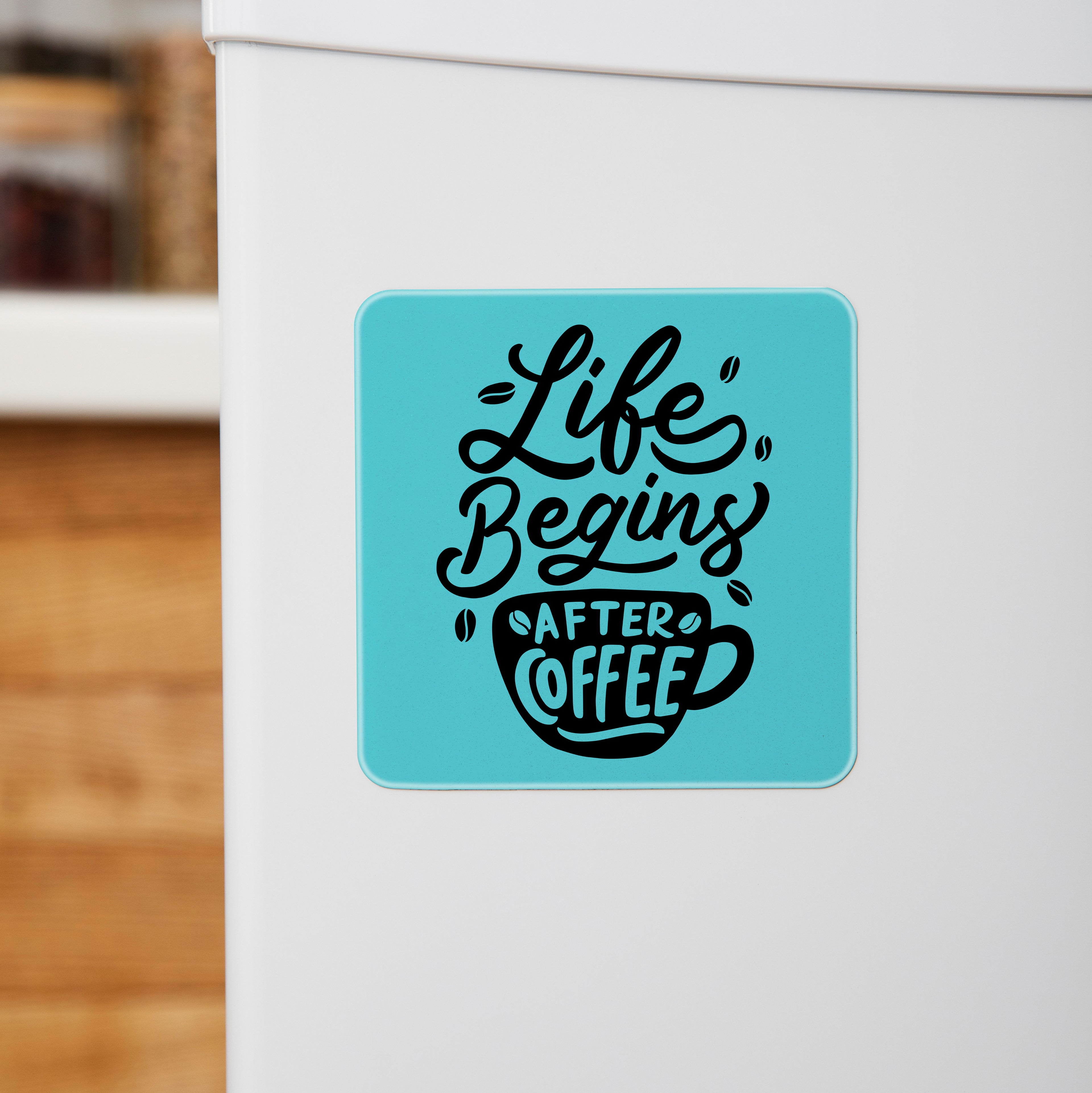 After Coffee - Acrylic Fridge Magnet