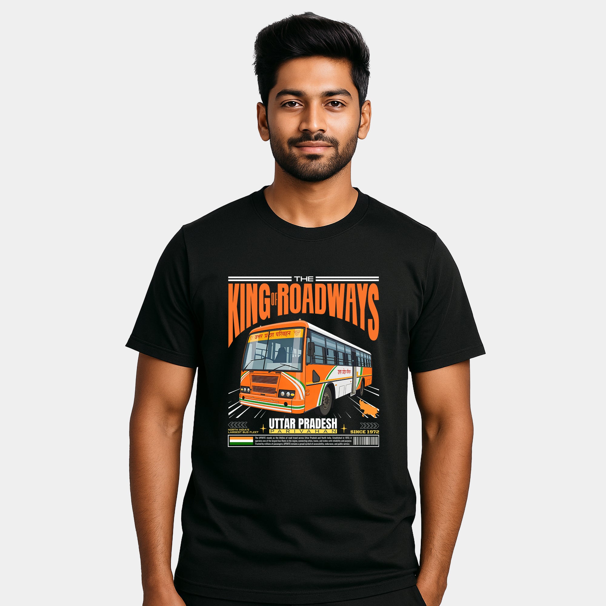 UP Roadways Cotton T-shirt
