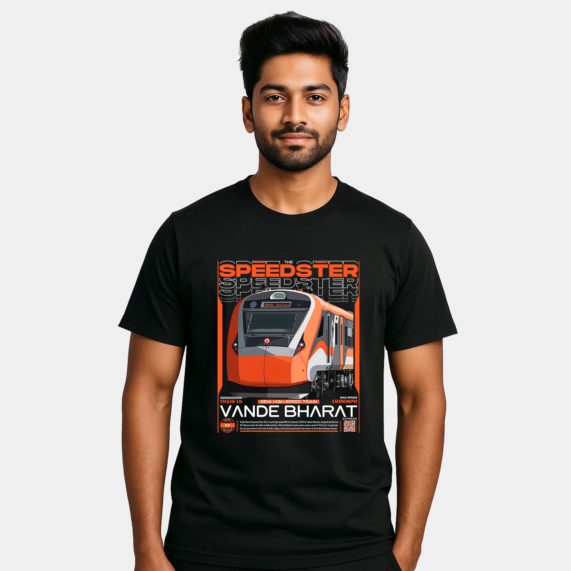 Vande Bharat - The Speedster Cotton T-shirt