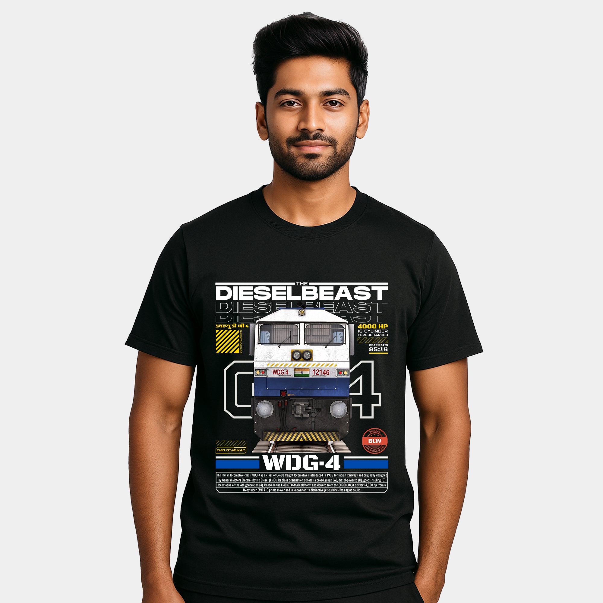 WDG 4 - The Diesel Beast Cotton T-shirt