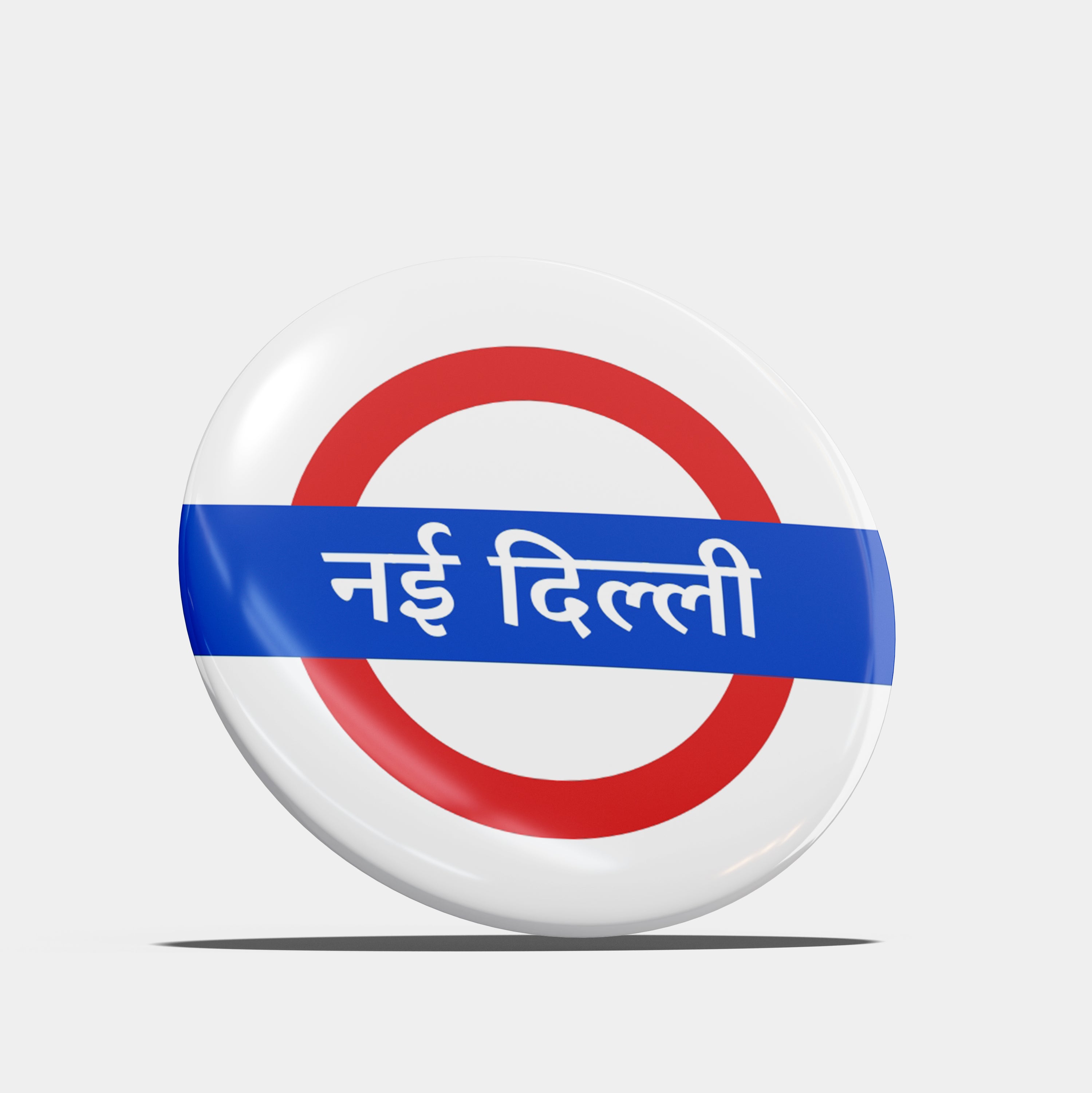 New Delhi - Hindi Badge