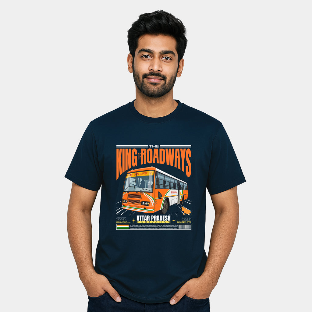 UP Roadways Cotton T-shirt