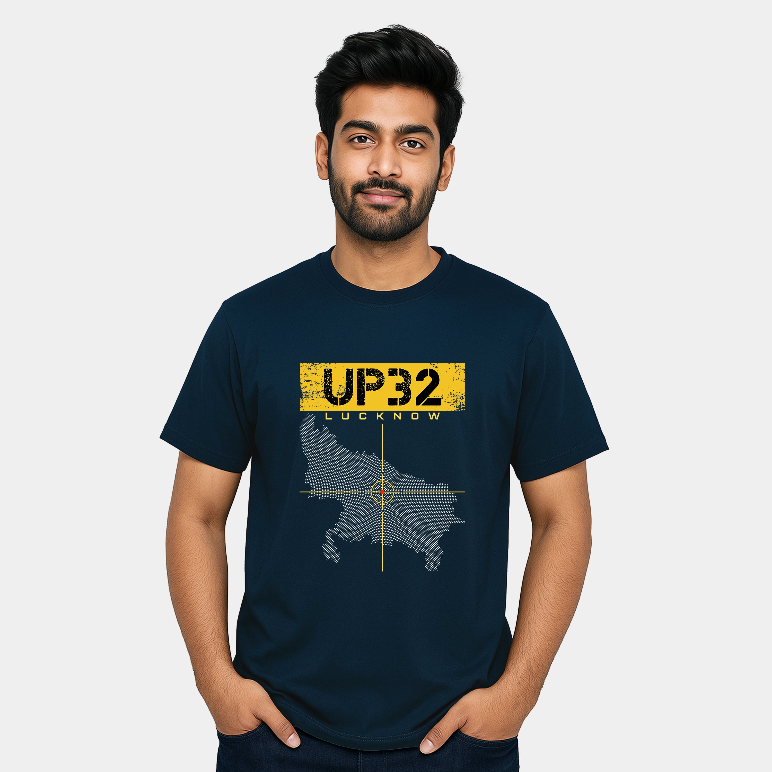 UP 32 Lucknow Cotton T-shirt
