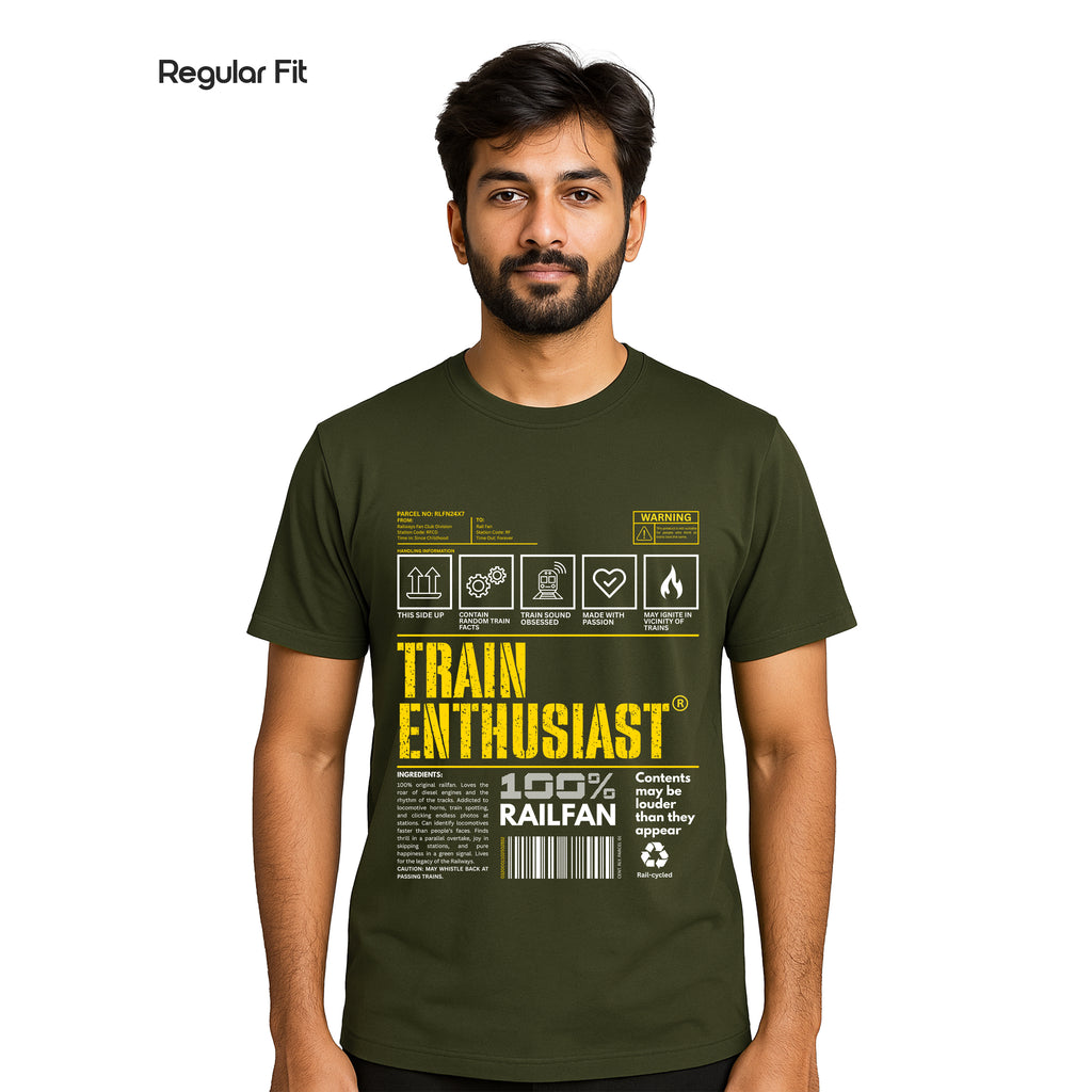 Train Enthusiast - Regular Fit