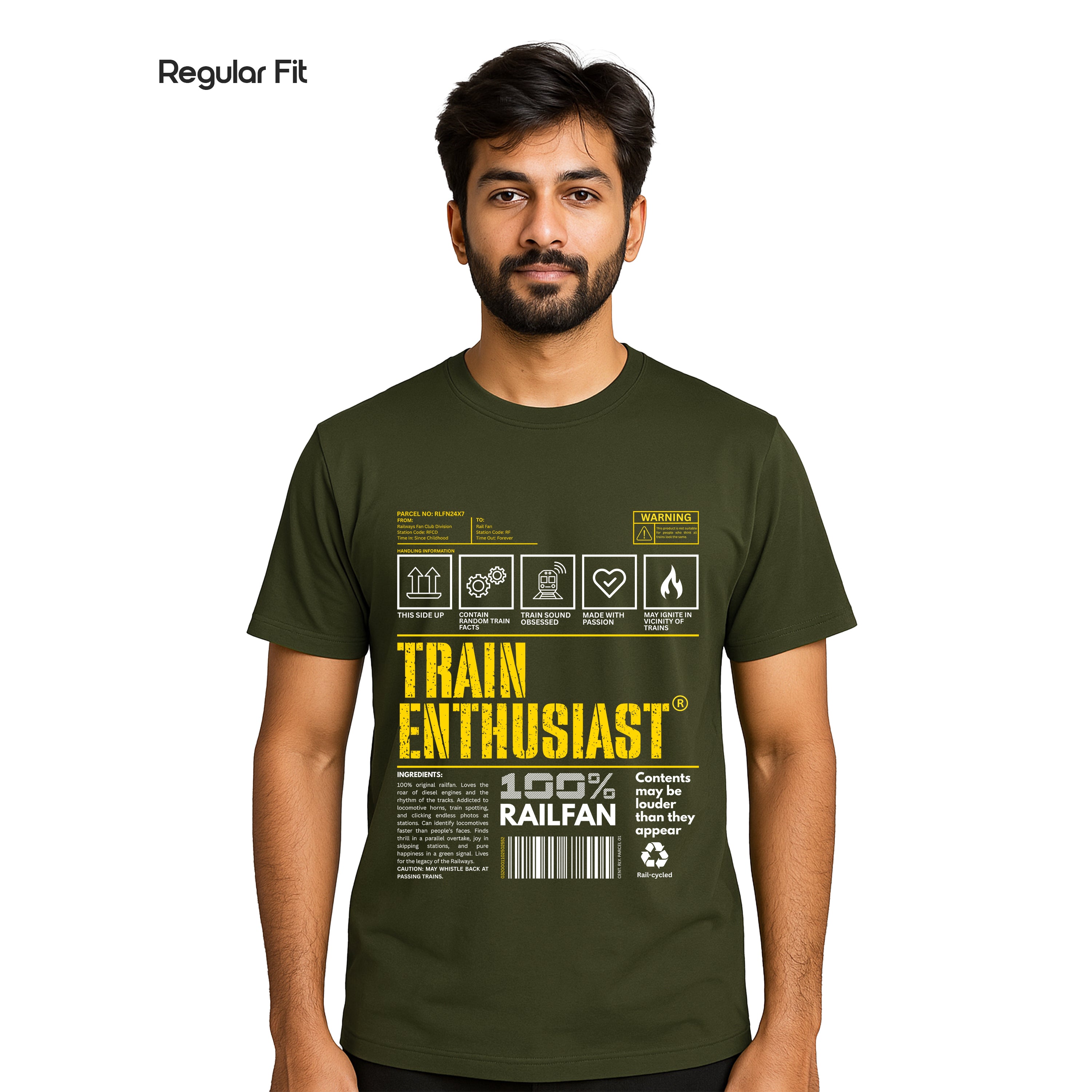 Train Enthusiast - Regular Fit