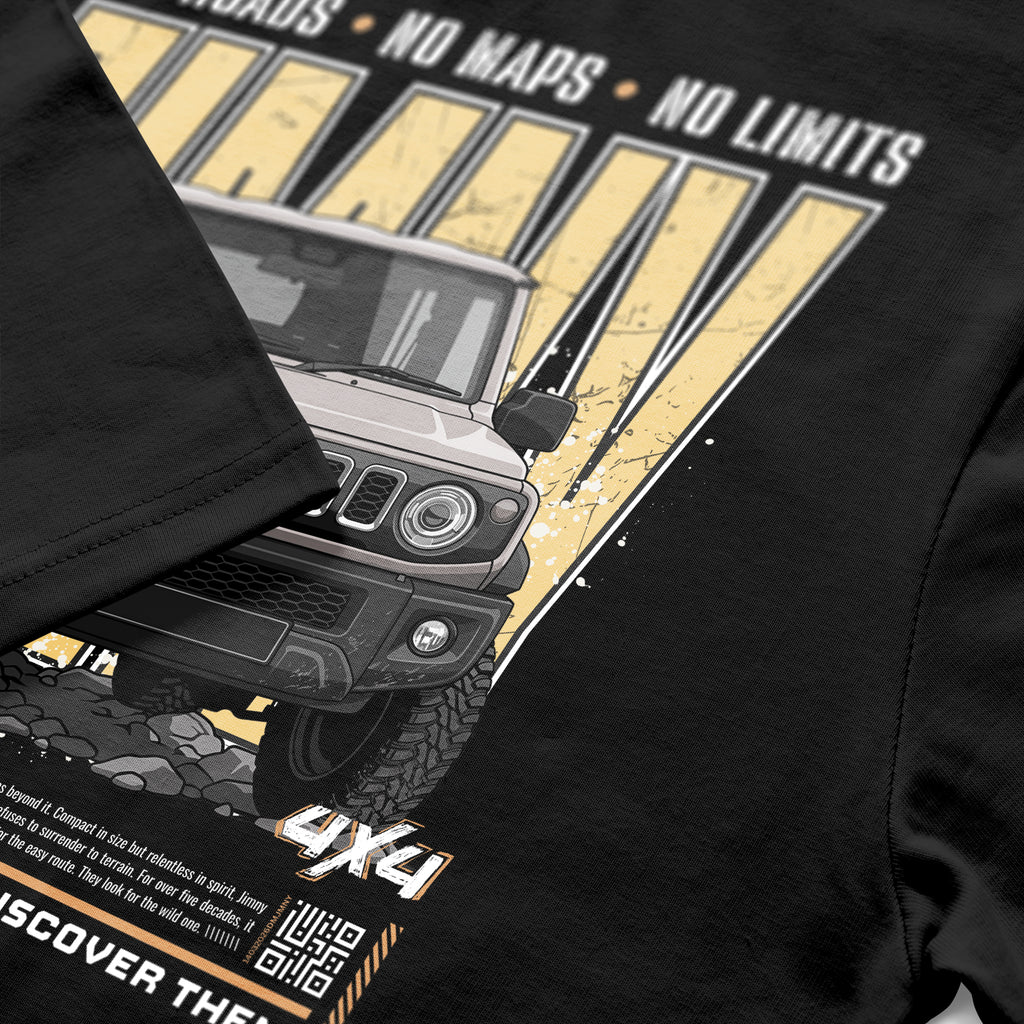 No Maps No Limits Cotton T-shirt