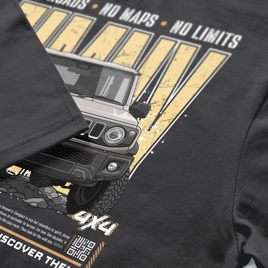 No Maps No Limits Cotton T-shirt