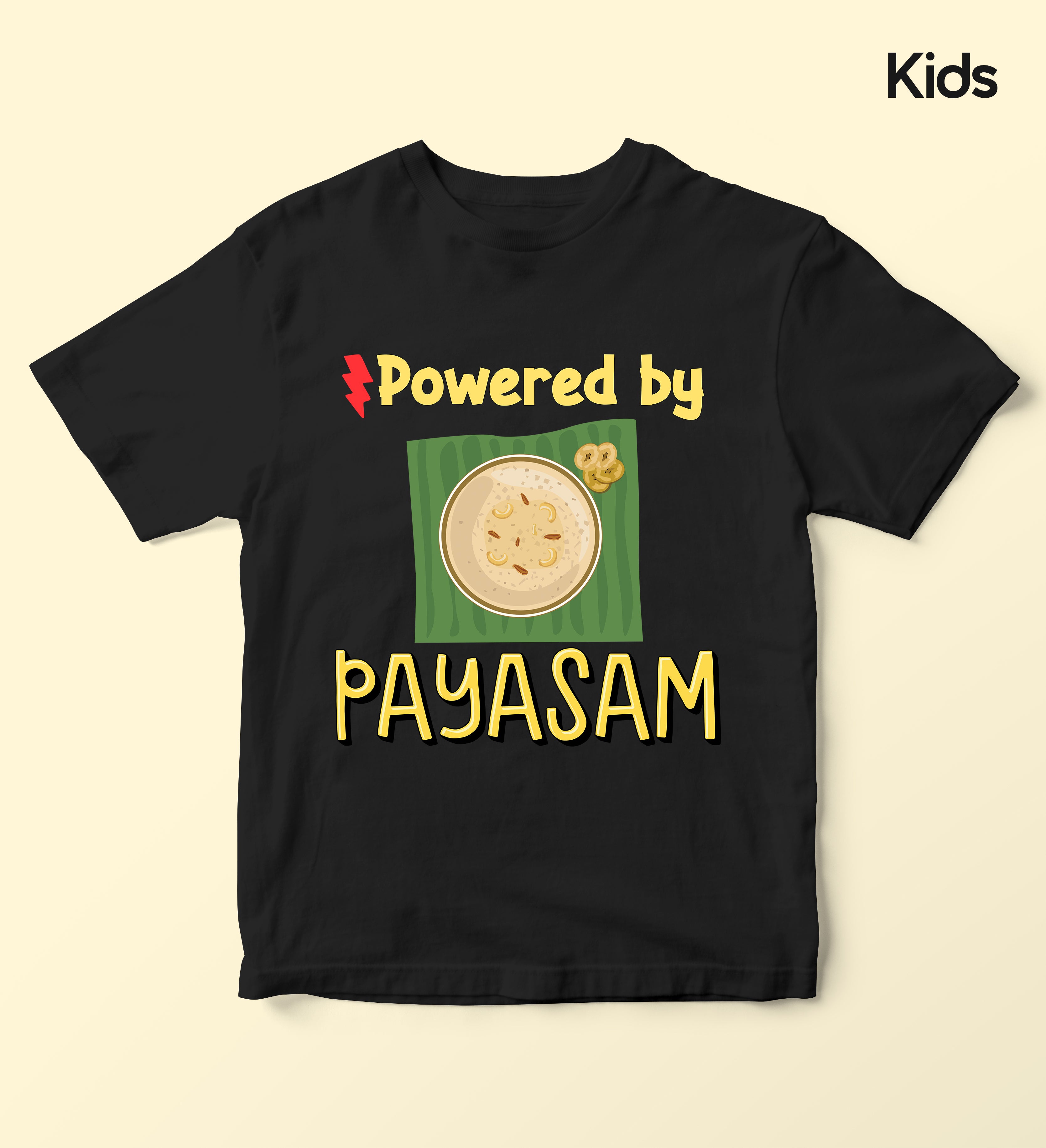 Powered by Payasam - Kids Tshirt