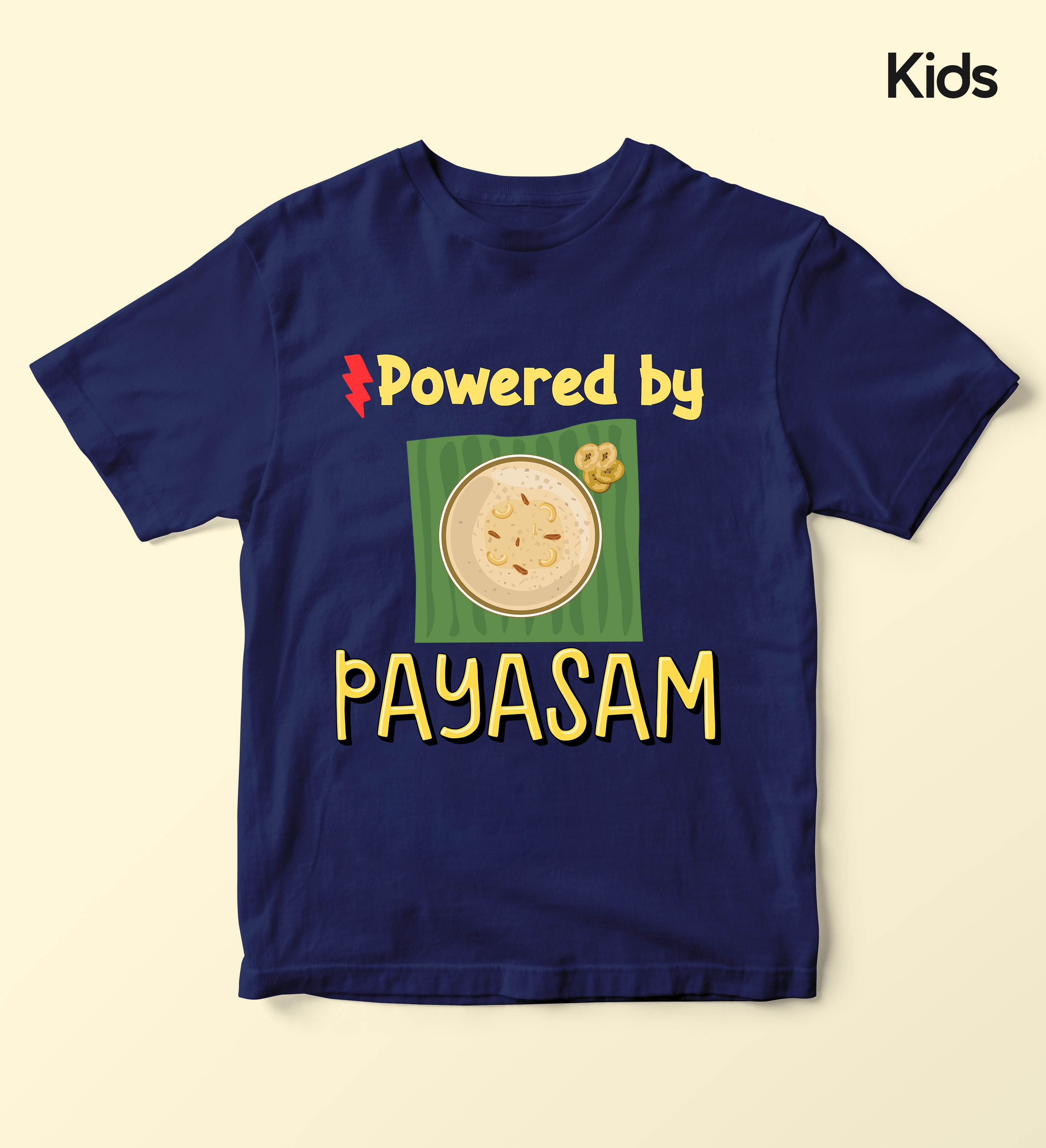 Powered by Payasam - Kids Tshirt