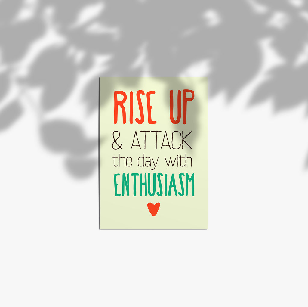 Rise Up - A3 Poster