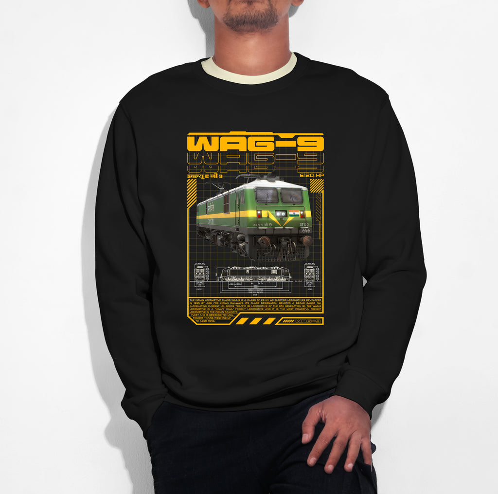 WAG 9 Premium Cotton Sweatshirt