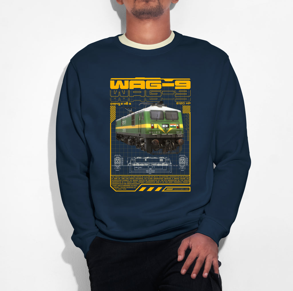WAG 9 Premium Cotton Sweatshirt