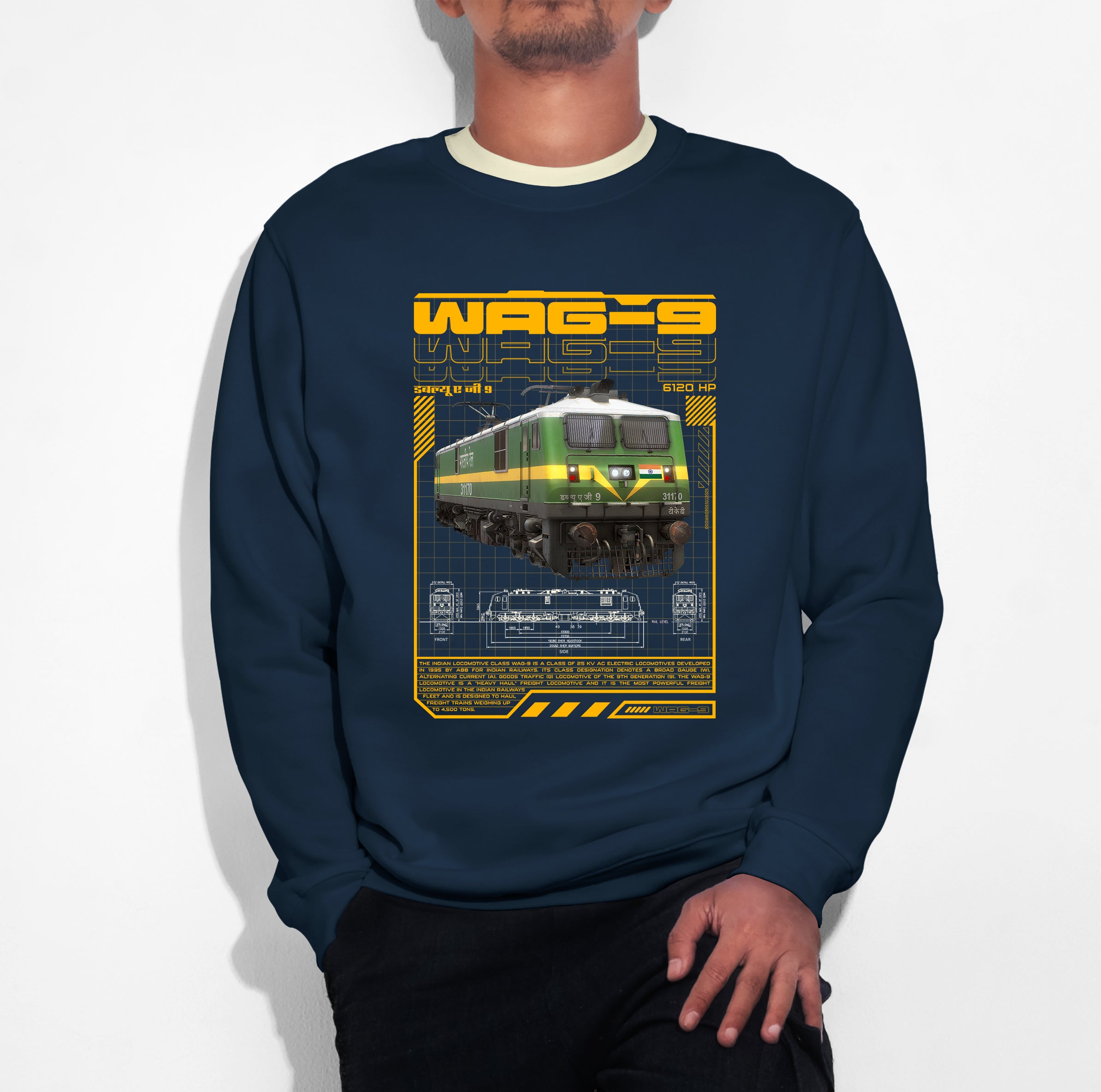 WAG 9 Premium Cotton Sweatshirt