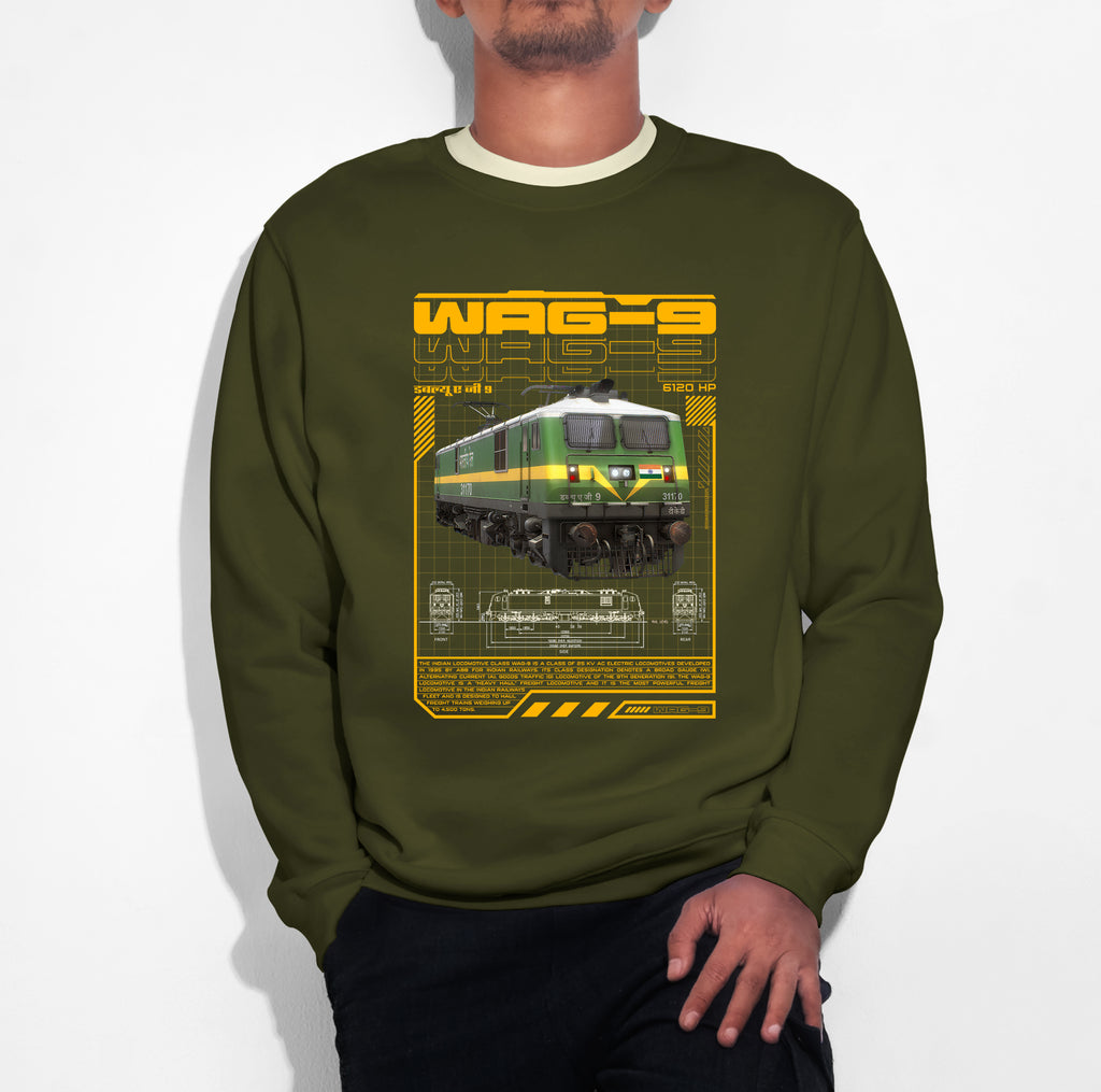 WAG 9 Premium Cotton Sweatshirt