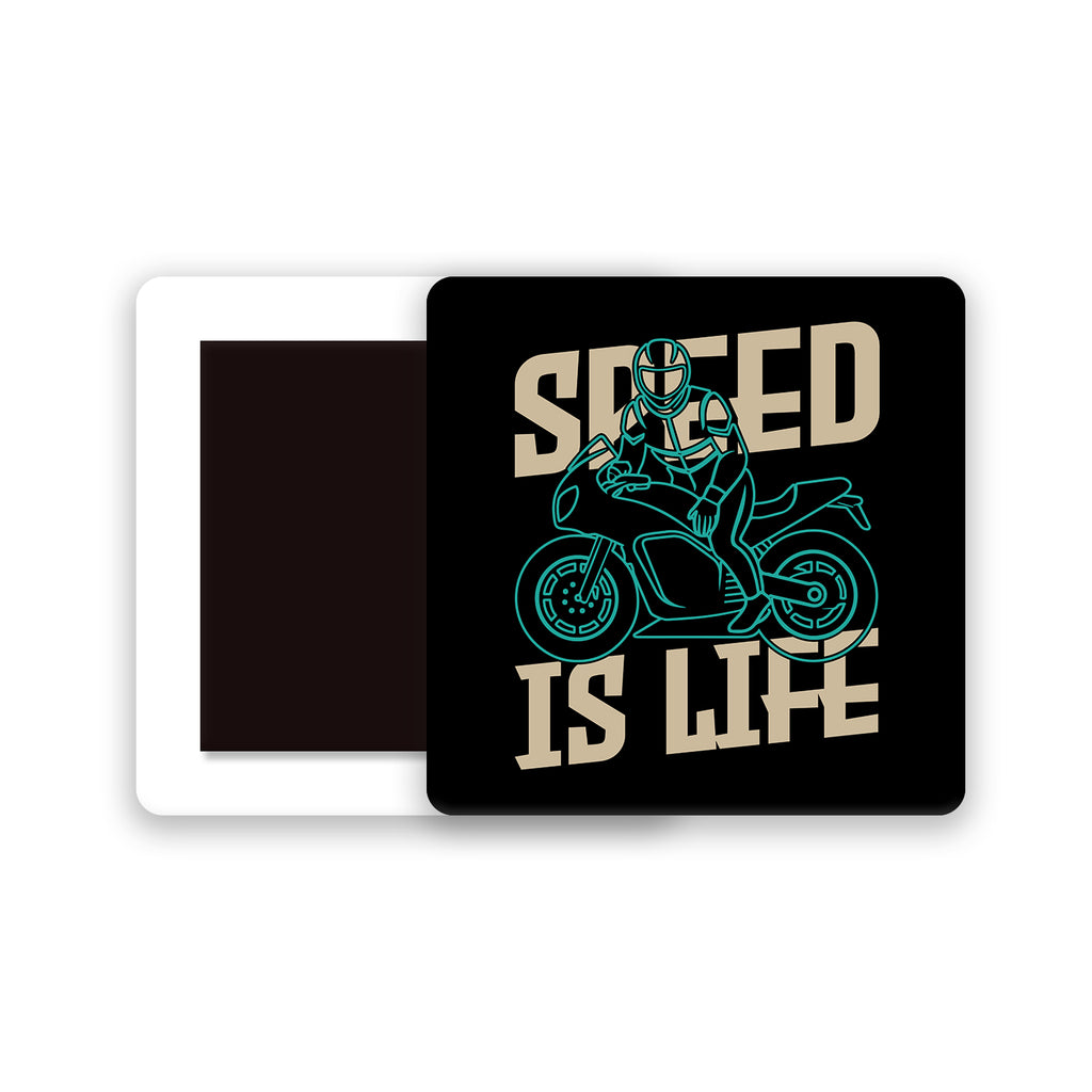 Speed Life - Acrylic Fridge Magnet