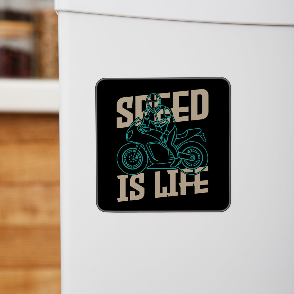 Speed Life - Acrylic Fridge Magnet