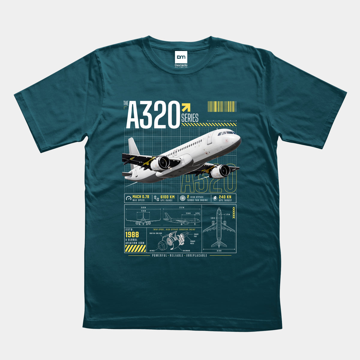A320 Cotton T-shirt